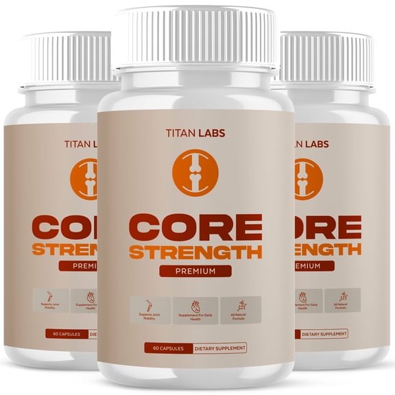 Core Strength Advanced Joints Support Supplement CoreStrength 180 Capsules