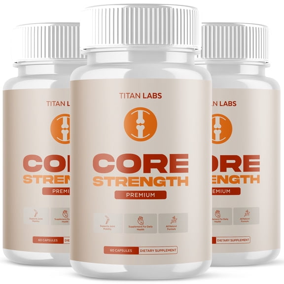 Core Strength Advanced Joints Support Supplement CoreStrength 180 Capsules