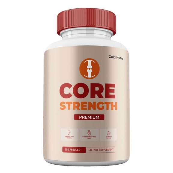 Core Strength Capsules, Joint Support Supplement, CoreStrength All-Natural Pills Maximum Strength, 30 Day Supply (1 Pack)