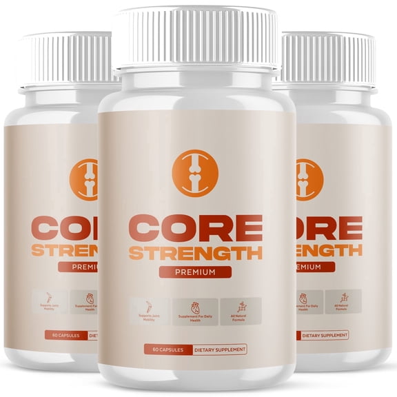 Core Strength Joint Support Pills Advanced Mobility Support Supplement CoreStrength 180 Capsules