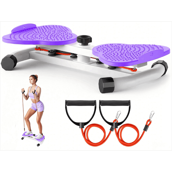 Core Strength Training Machine for Abs & Waist | Iron Frame, Resistance Band | Home & Office Fitness Twister