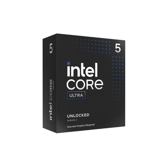 Core Ultra 5 245KF 14-Core Desktop CPU, 6 Performance + 8 Efficiency Cores Up to 5.2 GHz, High-Speed Processor for PC Build