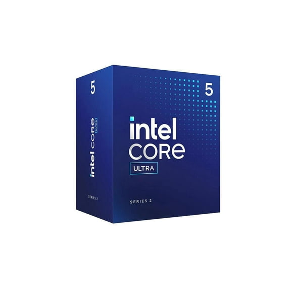 Intel Core Ultra 5 235 - Core Ultra 5 (Series 2) Arrow Lake 14-Core (6P+8E) 2.9 GHz (E-core base) / 3.4 GHz (P-core base) LGA 1851 65W Intel Graphics Desktop CPU Processor - BX80768235