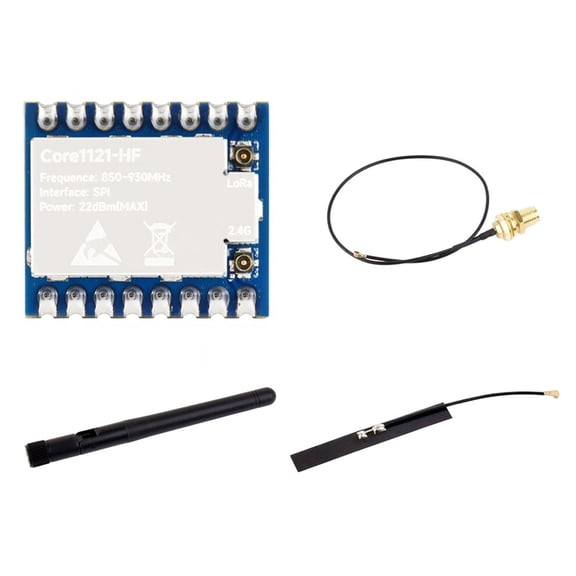 Core1121 HF LoRa Module LR1121 Chip Long-Range Communication Anti-Interference Suitable for Sub-GHz Band B