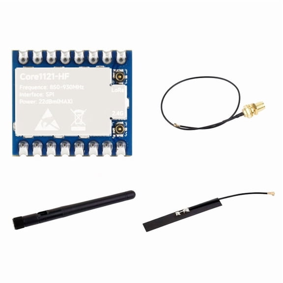 Core1121 HF LoRa Module for Sub-GHz IoT Applications Long-Range Anti-Interference 850-930MHz