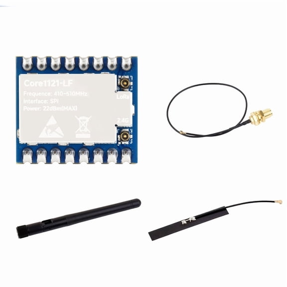 Core1121 LF LoRa Module LR1121 Chip Long-Range Communication Anti-Interference Suitable for Sub-GHz Band A