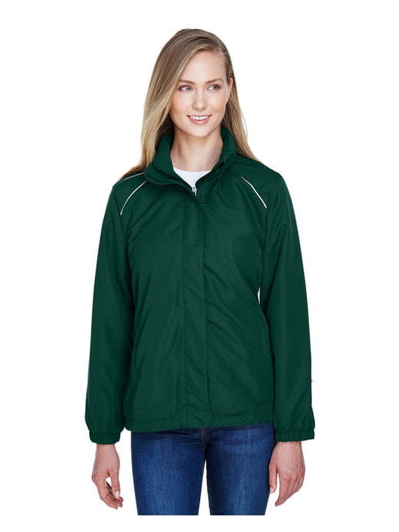 CORE365 78224 Women's Profile Fleece-Lined All-Season Jacket-Forest-XS
