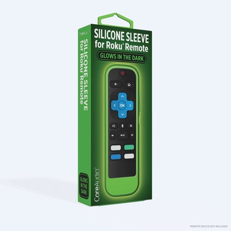 CoreAudio Roku Remote Silicone Sleeve Glow Green, 1 Piece