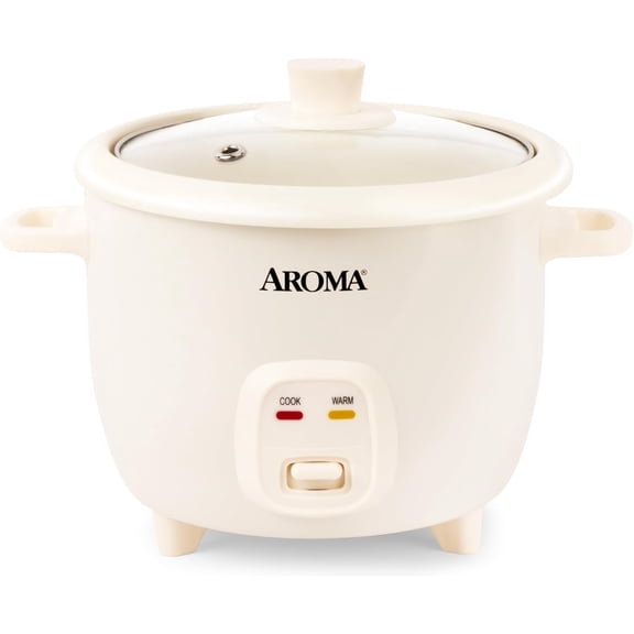 CoreCoat Pot-Style Rice Cooker with One-Touch Control and Non-Stick Ceramic Coating (6 Cups Cooked, 3 Uncooked)