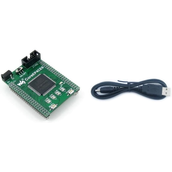 CoreEP4CE6 FPGA Core Development Board - Features ALTERA Cyclone IV Chip EP4CE6E22C8N, Onboard IO Interface, JTAG Debugging/Programming Interface