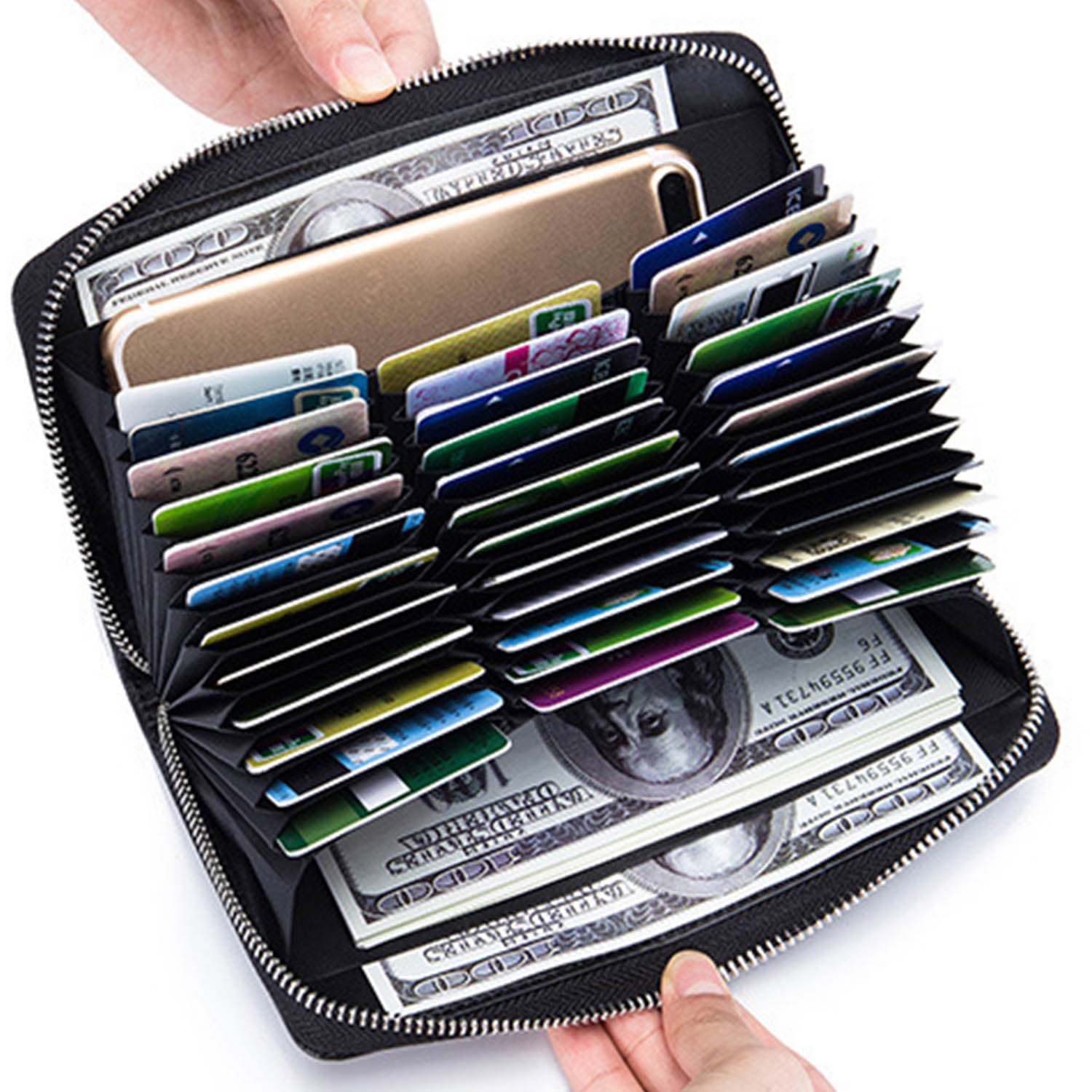 CoreLife RFID Blocking Credit Card Holder - 36 Slot Security CoreLife RFID Blocking Credit Card Holder - 36 Slot Security