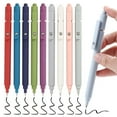 thumbnail image 1 of CoreLiving 0.5mm Fine Point Retractable Gel Pens, Set of Vibrant Multicolor Pens for Journaling and Doodling, Smooth Ink Pens for Sketching and Planner Use, Fun Goodie Bag Stuffers for Teens, 1 of 6