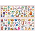 thumbnail image 1 of CoreLiving 10 Sheets Preppy Scrapbooking Sticker Pack Includes Animal Smiley Face Glossy Reward Motivational Encouraging Affirmation Stickers for Classroom Teacher Supplies Student Gifts, 1 of 8