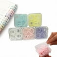 thumbnail image 1 of CoreLiving 100 Count Purple Plastic Book Rings for Craft Rings and Cable Labels, 1 Inch Loose Leaf Binder Rings for Index Card Rings and Paper Rings, 1 of 10