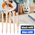 thumbnail image 1 of CoreLiving 5PCS Bone Pens Skeleton Finger Ballpoint Pens, Spooky Halloween Party Favors for Adults, Medical Theme Gift, 0.5mm Blue Ink Stationery, 1 of 8