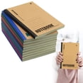 thumbnail image 1 of CoreLiving A5 Kraft Notebooks for Work Lined Paper Journaling Notebooks Hardcover Blank Journal Notebooks for Office Planning 80 Pages, 1 of 9