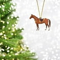 thumbnail image 1 of CoreLiving Acrylic Cowboy Christmas Ornaments Set, Western Hat Hanging Tree Decorations, Holiday Xmas Ornaments for Home, Perfect Gift for Western Decor Lovers, 1 of 9