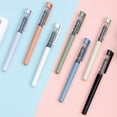 thumbnail image 1 of CoreLiving Assorted Color Pens Rollerball 0.5 mm Extra Fine Point Quick Dry Liquid Ink Smooth Writing Pens for Journaling Note Taking Office Stationery Home Use 1 Piece, 1 of 10