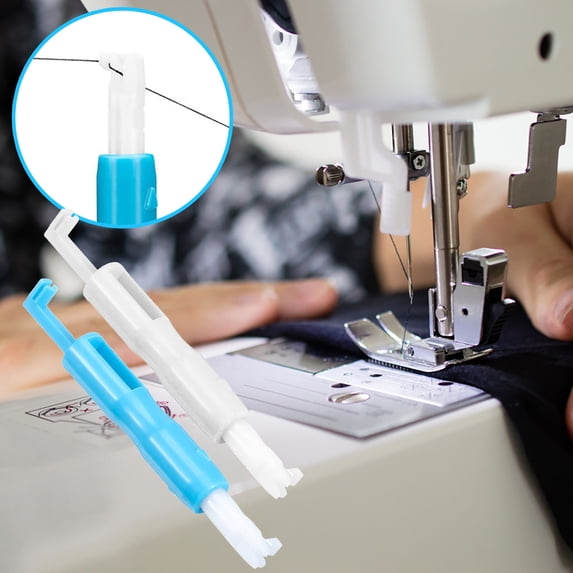 CoreLiving Automatic Sewing Needle Threader and Bodkin Threading Tool for Sewing Machine, Durable Needle Inserter and Threader for Sewing Notions, 1 Piece