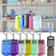 thumbnail image 1 of CoreLiving Basic 4 Function Pocket Calculator Key Ring - Mini Portable Solar Powered Calculator for Home Office Desk Accessories, Small Electronic Device, 1 Unit, 1 of 10