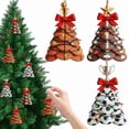 thumbnail image 1 of CoreLiving Basketball Christmas Tree Ornament - Acrylic Sports Holiday Pendant with Red Bow & Trophy Topper, Indoor Xmas Hanging Decor for Home, 1 of 5