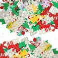 thumbnail image 1 of CoreLiving Bulk Christmas Glitter, Sequins and Confetti, Multi-Purpose Metallic Foil Ornament Filler for Crafts, Bright Table Decoration Set for Christmas & New Year Events, 1 of 6