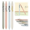 thumbnail image 1 of CoreLiving Cat Pens Gel Pens, 0.5mm Fine Point Black Ink Pens Quick Drying, Smooth Writing Pen Set Kawaii Stationary, Cute Fidget Pens for Adults Nurses Journaling, 4 Count, 1 of 9