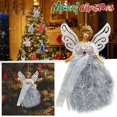 thumbnail image 1 of CoreLiving Christmas Angel Decorations and Ornaments, Premium Quality Tree Topper Alternatives, Festive Party Supplies for Indoor Decor, Kids Girls Favorite Toys Gifts, 1 of 9
