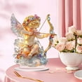 thumbnail image 1 of CoreLiving Christmas Cupid Angel Ornaments - Vintage Cupids and Angel Christmas Tree Ornaments, Decorative Tabletop Set for Valentine's Day, Xmas, Home Décor, Gift, 1 of 7