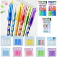 thumbnail image 1 of CoreLiving Clear Plastic Pencil Extender Set, Universal Fit Holder Caps with Assorted Colorful Ends, Durable Pencil Lengthener for Drawing, 5 Count, 1 of 9