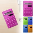 thumbnail image 1 of CoreLiving Compact Basic Calculator for Desk with 8-Digit Large LCD Display, Solar and Battery Hybrid Power, Standard Function for Office Accounting and Home Financial Tasks, 1 of 10