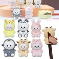 thumbnail image 1 of CoreLiving Cute Pink Pencil Sharpener, Hand Held Manual Sharpener with Cartoon Animal Style, Funny Kawaii Design for Pencils, Small Portable Sharpener for Stationery Lovers, 1 Piece, 1 of 10