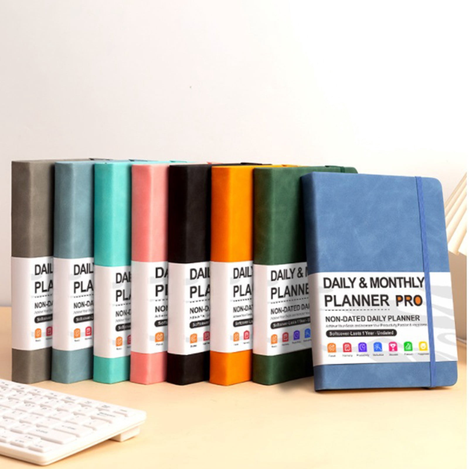 CoreLiving Daily Weekly Monthly Planner 2026, Thick 100gsm Paper ...