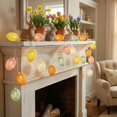 thumbnail image 1 of CoreLiving Easter String Lights with 10 LED Colorful Egg Bulbs Battery Operated Decorative Fairy Lights for Indoor Home Mantle Table Outdoor Patio Garden Party Hunt Decor, 1 of 8