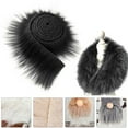 thumbnail image 1 of CoreLiving Faux Fox Fur Fabric - Fluffy Shaggy Fake Fur for Crafts, Therian Fur Fabric Trim Ribbon for DIY Costume, Hood Trim, Chair Cover & Seat Cushion Pad Supplies, 1 of 9