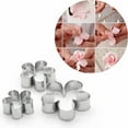 thumbnail image 1 of CoreLiving Flower Cookie Cutter Set, Rose Daisy Floral Fondant Cutters, Large and Small 3 Pack for Kids, Valentine's Day Christmas Biscuit Mold, DIY Baking Decor for Cake Pastry Fondant Kitchen, 1 of 9