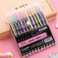 thumbnail image 1 of CoreLiving Fluorescent Paint Markers 12-Pack, 3mm Medium Tip Neon Acrylic Quick-Drying Paint Pens, Waterbased Non-Toxic for Mugs, Metal, Glass and Rock Painting, 1 of 9