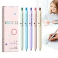 thumbnail image 1 of CoreLiving Gel Pens, 0.5 mm Fine Tip Retractable Black Ink Pens, Smooth Writing Quick-Drying Pens for Journaling Note Taking, Office Desk Accessories & Supplies for Women Men, 5 Count, 1 of 9