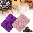thumbnail image 1 of CoreLiving Halloween Silicone Molds Flexible Non-Stick Baking Pan for Chocolates Candies Cake Decorating Festive Spooky Party Treats Kitchen Supplies, 1 of 8
