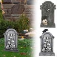 thumbnail image 1 of CoreLiving Halloween Tombstones Skeleton Props Realistic RIP Gravestones for Halloween Decorations Outdoor Yard Lawn Graveyard Decor Spooky Lawn Accent, 1 of 10