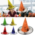 thumbnail image 1 of CoreLiving Halloween Witch Hat Decorations, Spooky Hanging Decor for Outdoor Porch & Indoor Home, Lightweight Fabric Seasonal Party Accent, 1 Pack, 1 of 6