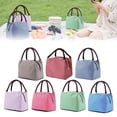 thumbnail image 1 of CoreLiving Insulated Lunch Bag for Women Men Self Insulating Cooler Tote Leakproof Thermal Lunch Box Container Holder Reusable Machine Washable for Work Office Picnic, 1 of 5