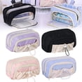 thumbnail image 1 of CoreLiving Large Capacity Pencil Case Big Zipper Pouch Bag for Office Supplies Artists Makeup Brush Storage Organizer Travel Pencil Holder Pen Pouch, 1 of 10