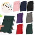 thumbnail image 1 of CoreLiving Leather Finish Hardcover 2026 Planner, A5 One Full Page Per Day with Thick Paper, Monthly and Weekly Calendar Daily Notebook for Business Planning, Jan 2026 - Dec 2026, 1 of 10