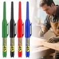 thumbnail image 1 of CoreLiving Long Head Deep Hole Marker Quick Dry Permanent Pen for Carpenter Contractor Plumber Bathroom, 45mm Extended Nib, Waterproof Ink for Wood Metal Marking, 1 Count, 1 of 10