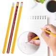 thumbnail image 1 of CoreLiving Number 2 Pencils, Bulk Unsharpened Woodcase HB Graphite Pens with Top Erasers, Hexagonal Non-Slip Grip for Adult Gifts and Office Writing Tasks, 1 Count, 1 of 10