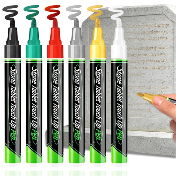 CoreLiving Oil Based Paint Markers Quick Dry Permanent Never Fade Waterproof Acrylic Markers for Metal Wood Rock Painting Fabric Ceramic Glass Plastic