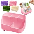 thumbnail image 1 of CoreLiving Plastic Desk Caddy, Stackable Stationery and Marker Organizer, Multipurpose Storage Caddy for Bathroom, Kitchen and Office Supplies, 1 Pack, 1 of 9
