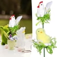 thumbnail image 1 of CoreLiving Realistic Rooster Sculpture Farmhouse Chicken Decor Country Kitchen Table Accessory Easter Artificial Floral Stem Pick Centerpiece for Home Dining Room Table, 1 of 7