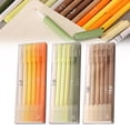 thumbnail image 1 of CoreLiving Retractable Gel Ink Pens Set, Morandi Gradient Barrel, 0.5mm Fine Point, Smooth Black Ink, 6 Count, Stationery Desk Accessories Gift for Women, 1 of 10